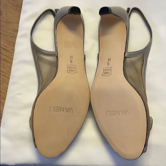 VANELI LEATHER MESH SANDALS. NEW - Picture 6 of 8